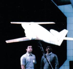 AvtekAir 9000T in NASA Langley wind tunnel